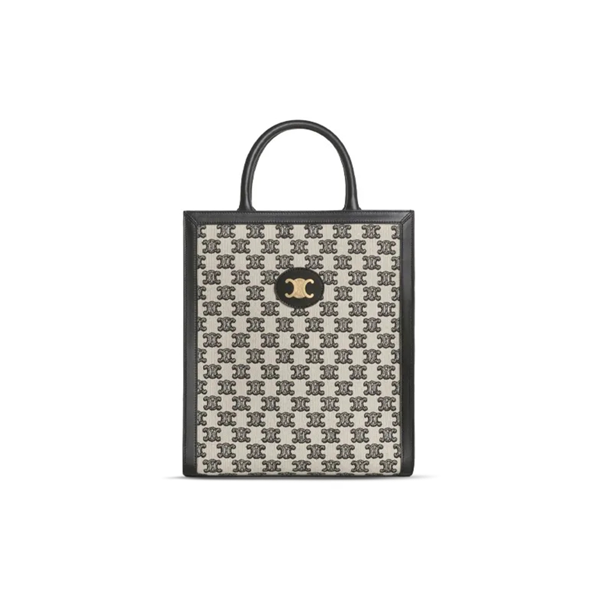 C*LI*E MINI VERTICAL CABAS IN TRIOMPHE CANV*AS WITH C*LI*E PRINT 194352CS8.38NO (33*28.5*8cm)
